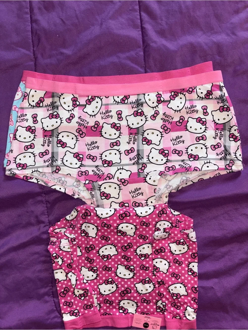 Sanrio Hello Kitty Pink Briefs - 3 Pack